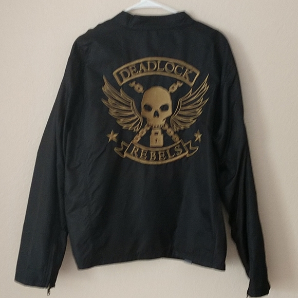 Men's Deadlock Rebels nylon jacket - Picture 2 of 6